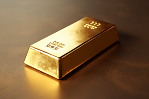 黄金金砖奢侈品素材