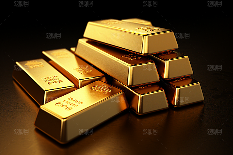 黄金贵金属奢侈品素材