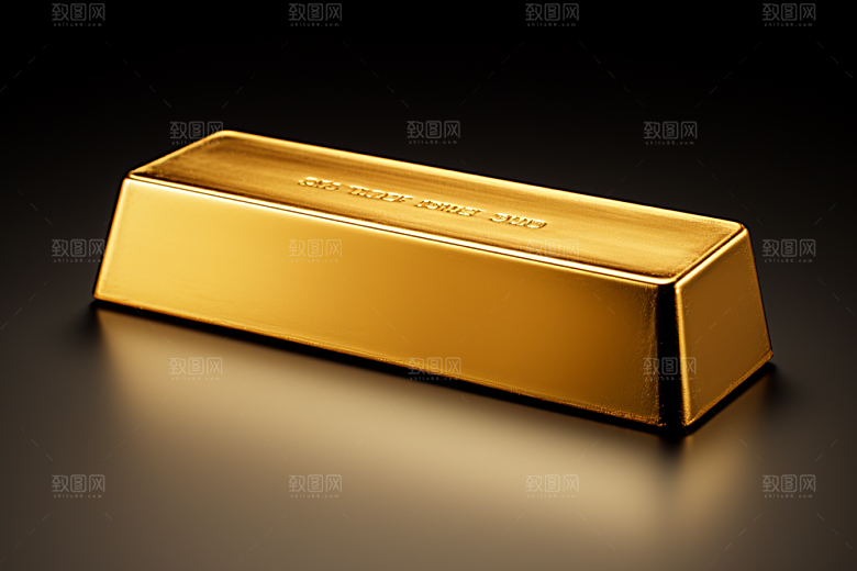 黄金金块奢侈品素材