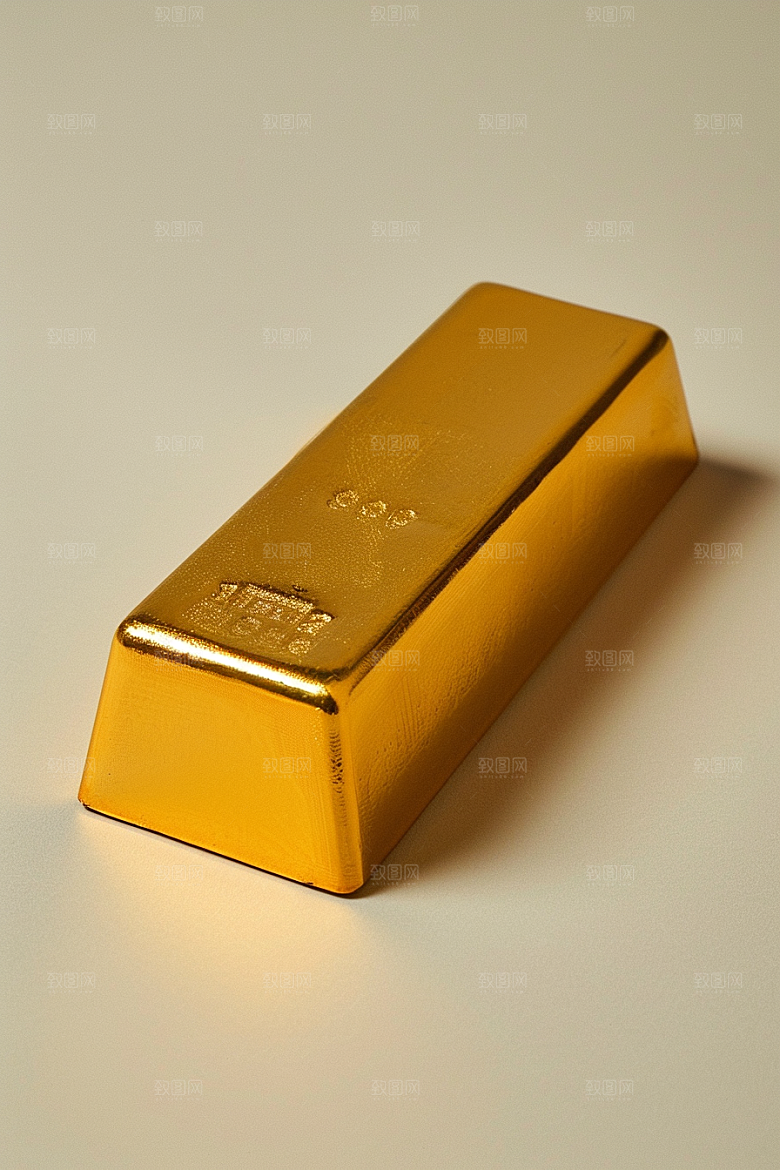 黄金金子理财产品素材