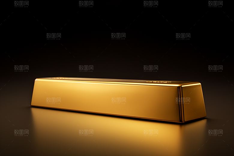 黄金高清金块素材