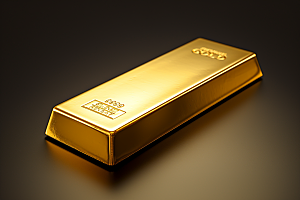 黄金奢侈品金砖素材