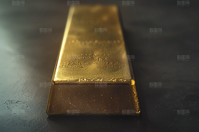 黄金金子金块素材