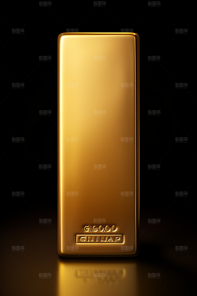 黄金奢侈品富贵素材