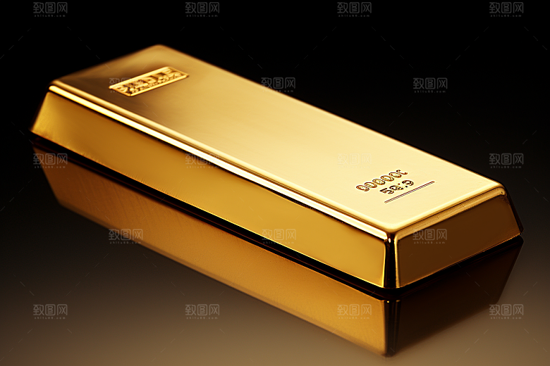 黄金富贵金砖素材