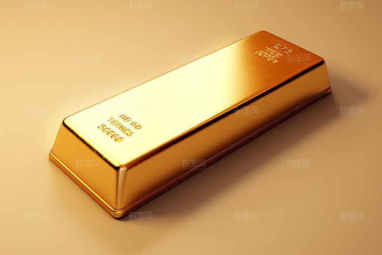 黄金理财产品金子素材