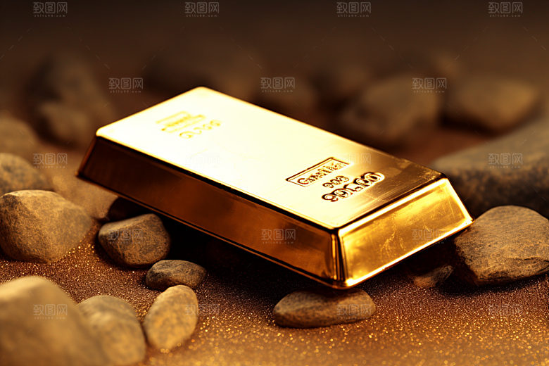 黄金高清理财产品素材