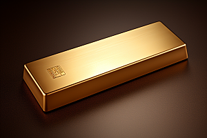 黄金金子金砖素材
