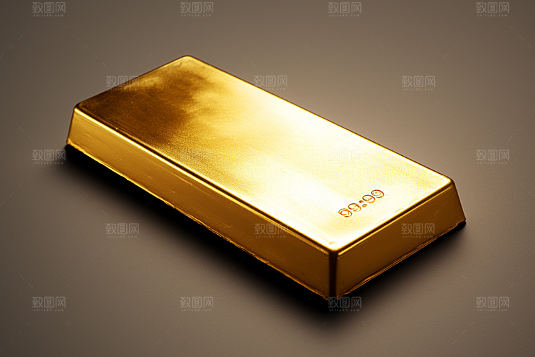 黄金投资金砖素材