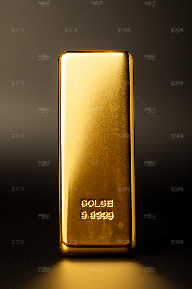 黄金富贵金砖素材