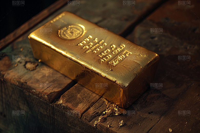 黄金金子贵金属素材