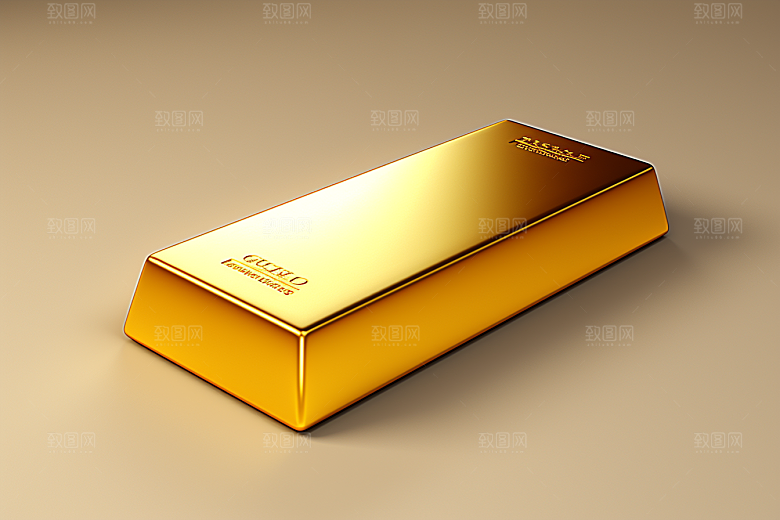 黄金富贵金砖素材