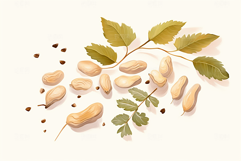 黄芪医学医疗插画