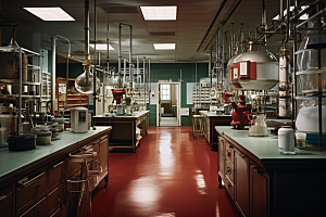 化学实验室理科科学摄影图