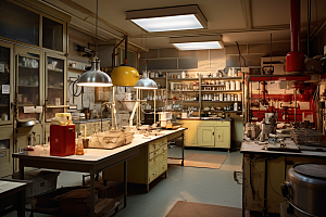 化学实验室教室教学楼摄影图