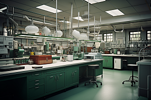 化学实验室校园学校摄影图
