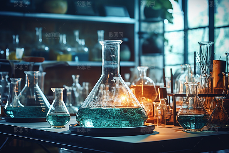 化学实验室高清科学摄影图