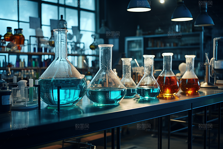 化学实验室高清科学摄影图