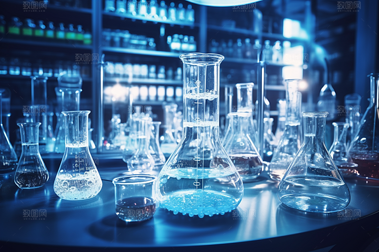化学实验室教学楼科学摄影图