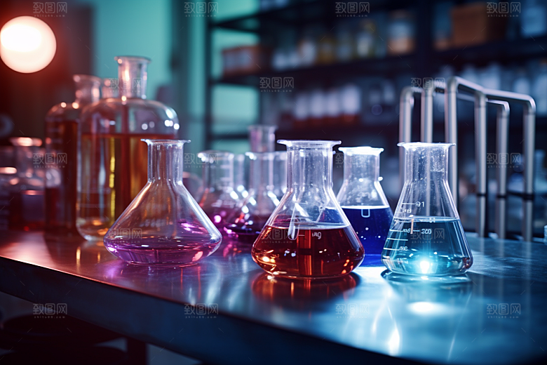 化学实验室科学高清摄影图