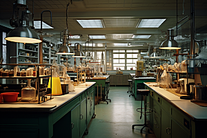 化学实验室科学高清摄影图