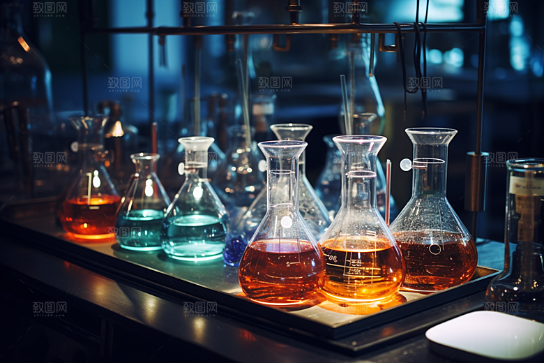 化学实验室理科研究摄影图