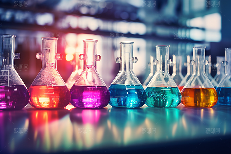 化学实验室科学科研摄影图