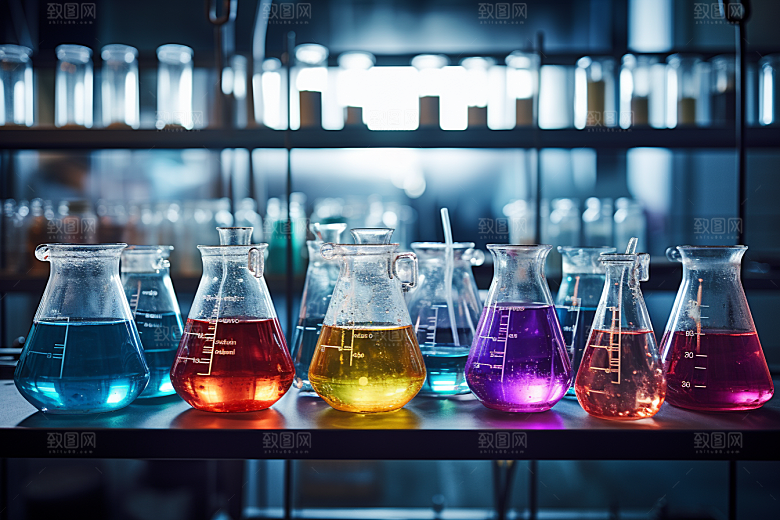 化学实验室理科学校摄影图