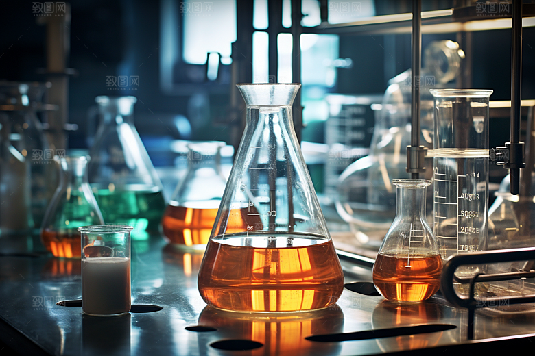 化学实验室科学科研摄影图