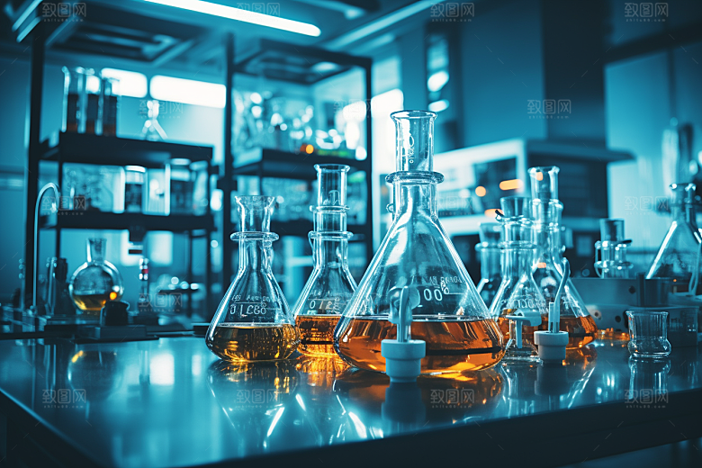 化学实验室科学高清摄影图