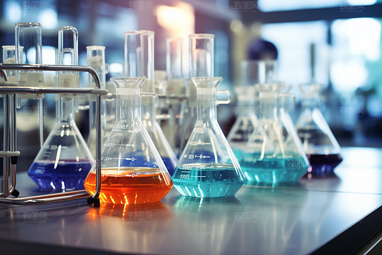化学实验室研究科学摄影图