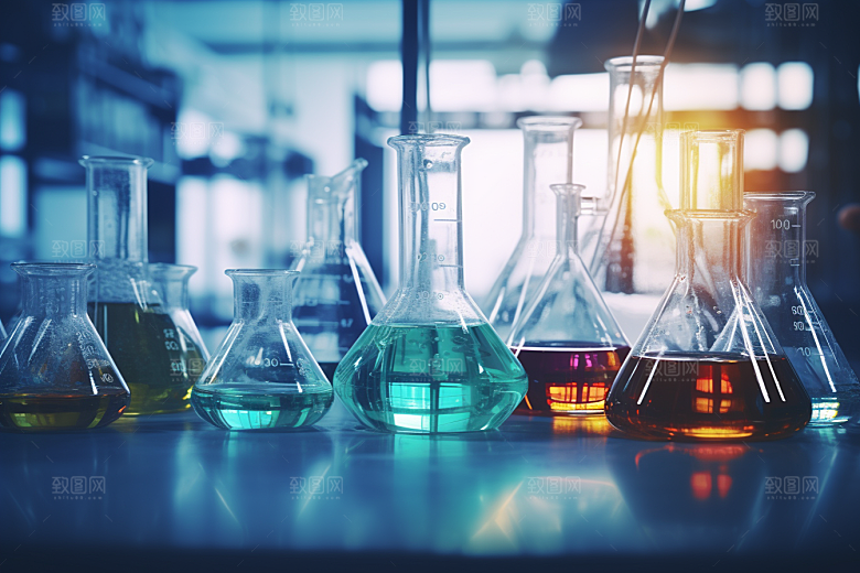 化学实验室科学科研摄影图