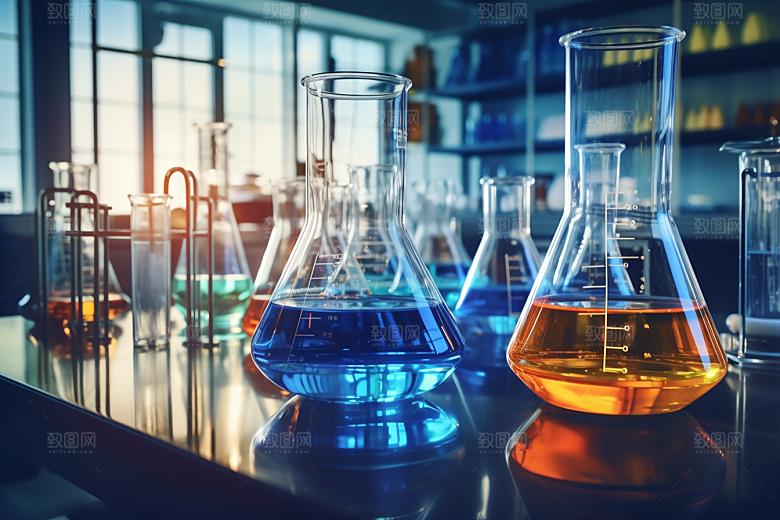 化学实验室科学学校摄影图