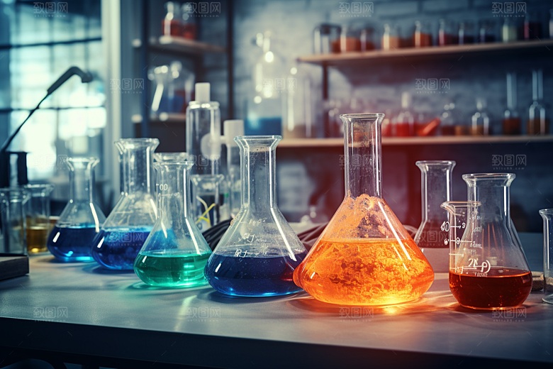 化学实验室教学楼科学摄影图