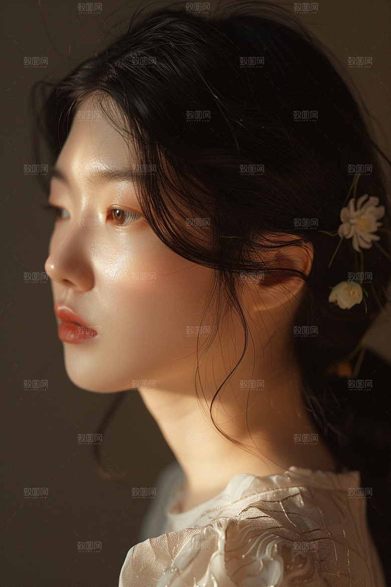 化妆人物妆造改造肖像