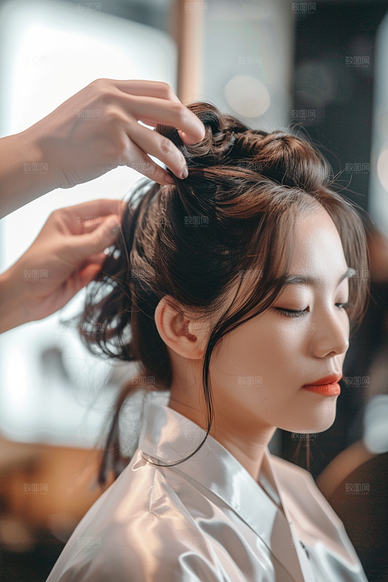 化妆人物美女艺术肖像