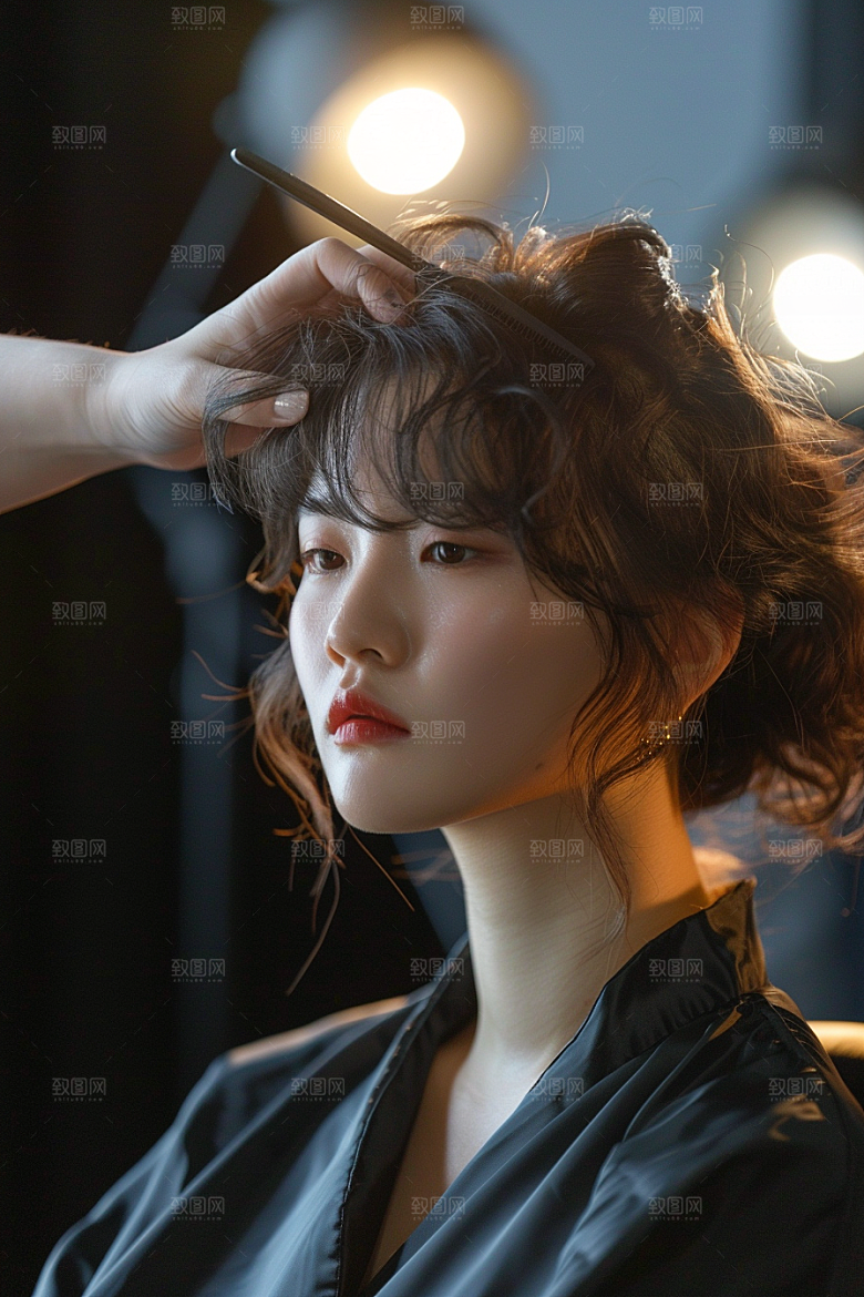 化妆人物艺术美妆肖像