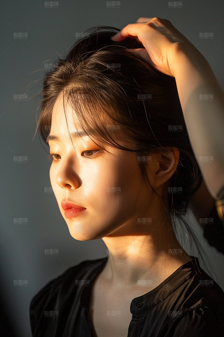 化妆人物妆造彩妆肖像