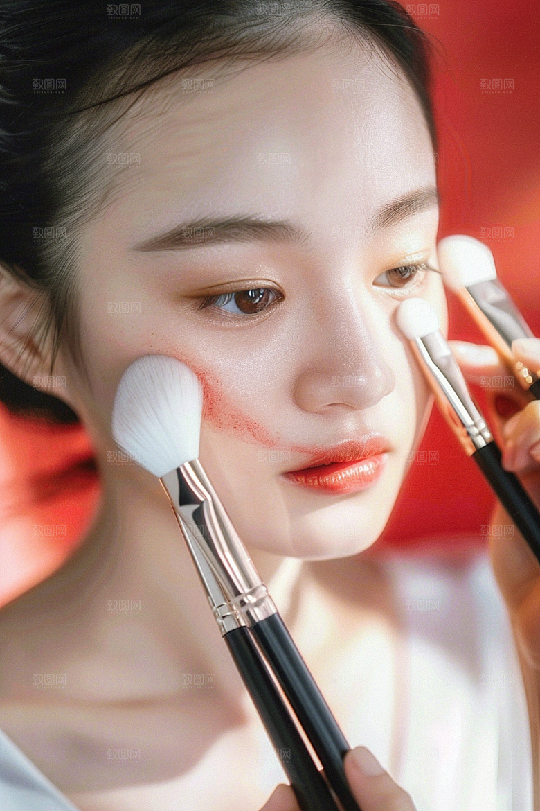 化妆人物妆感美女肖像