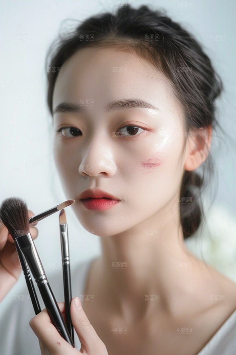 化妆人物妆造彩妆肖像