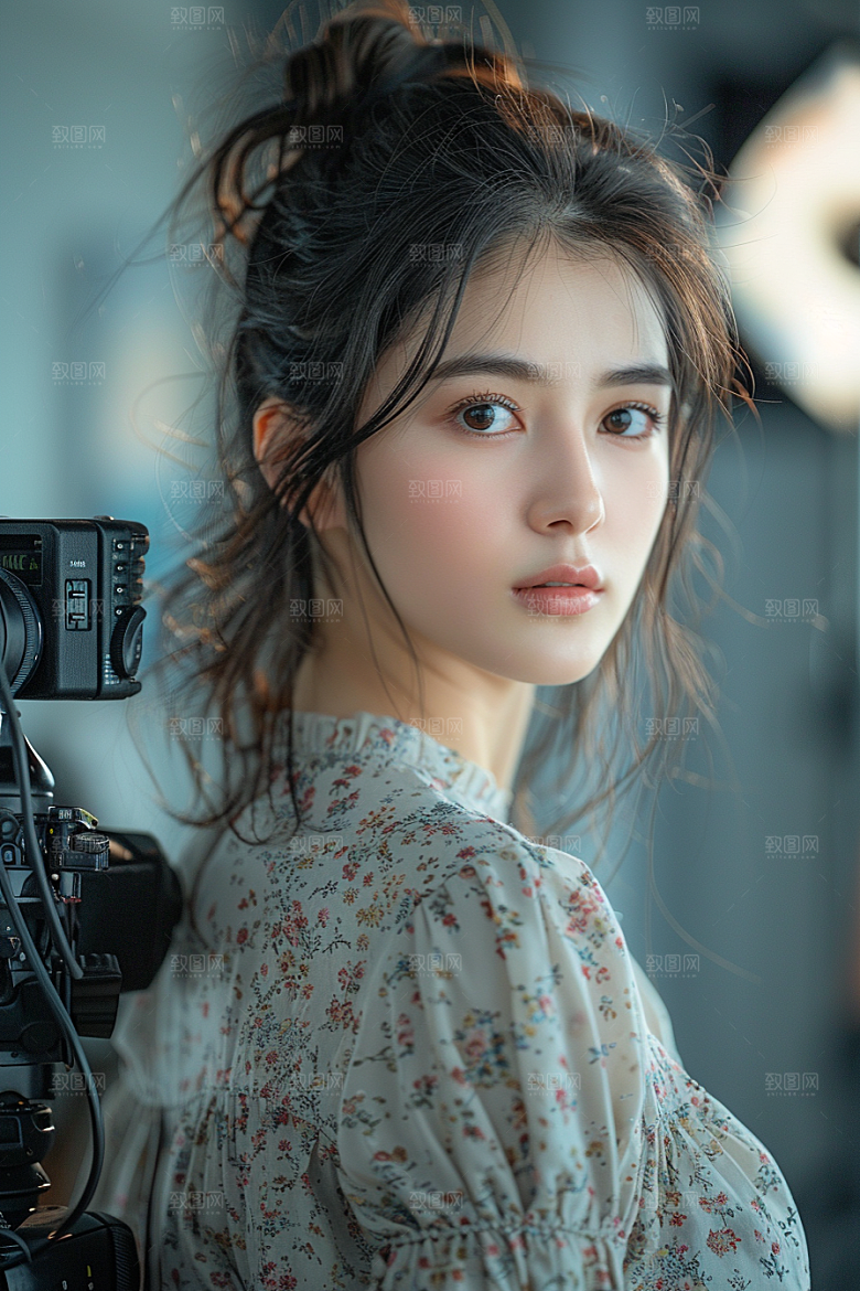 化妆人物造型师妆容肖像