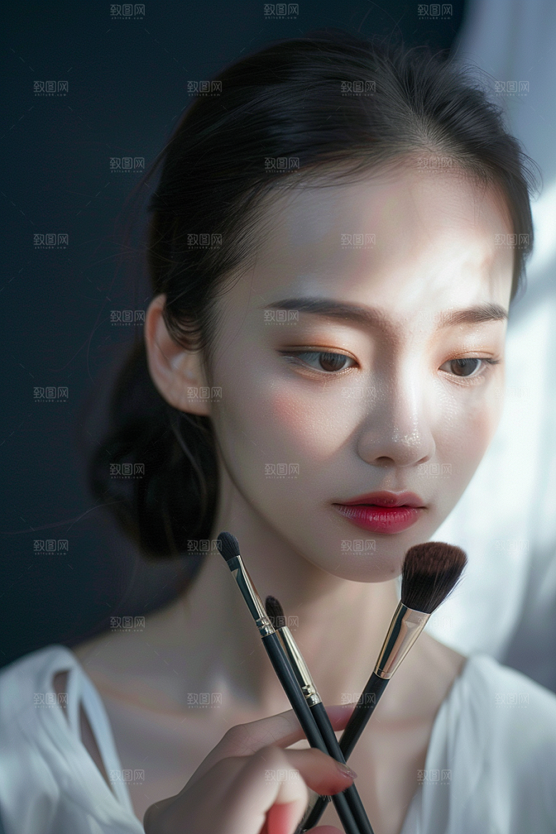 化妆人物妆造艺术肖像