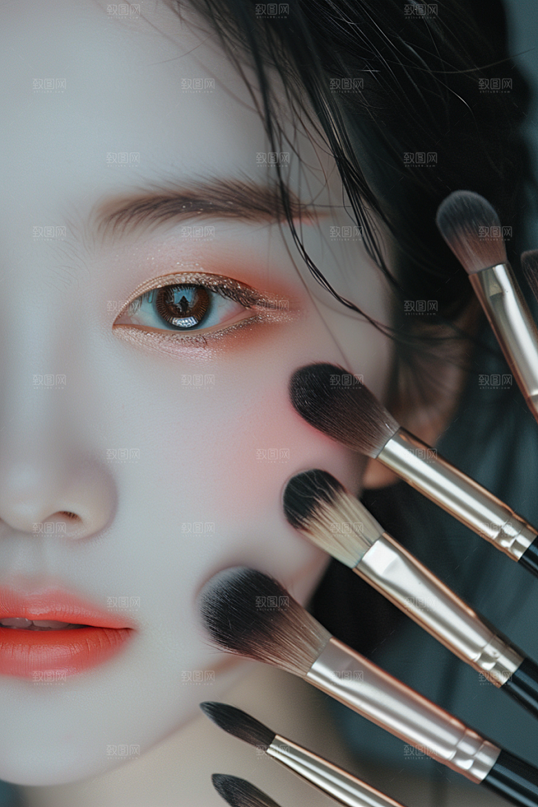 化妆人物造型师妆造肖像