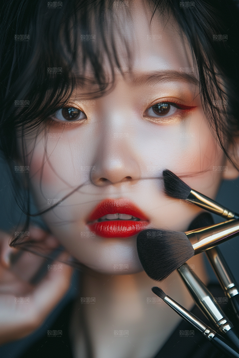 化妆人物妆造美妆肖像