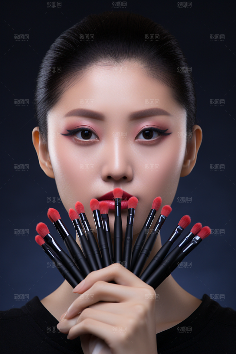 化妆人物妆造彩妆肖像