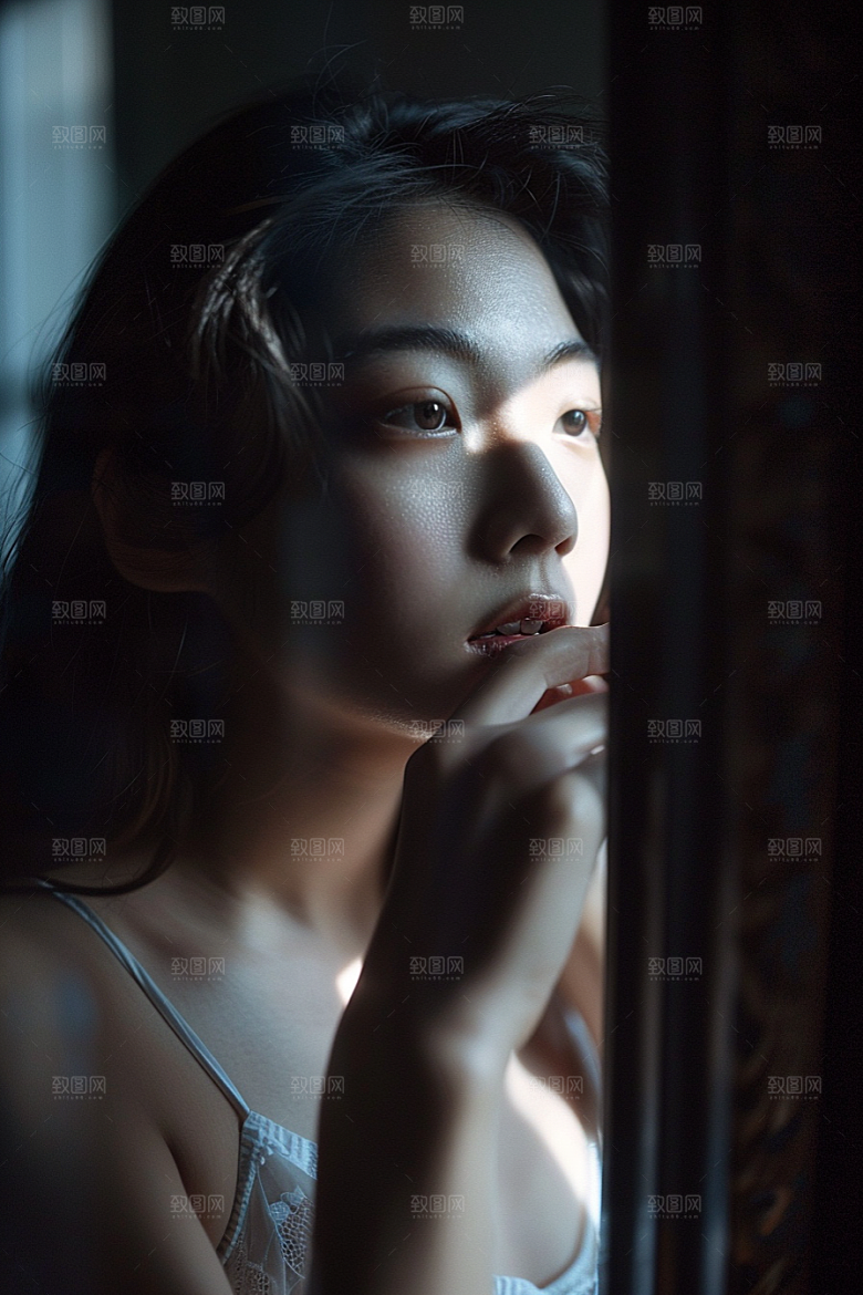 化妆人物改造彩妆肖像