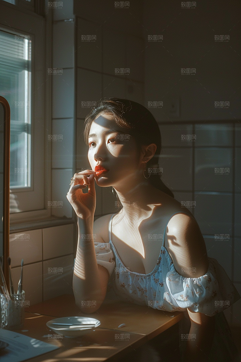 化妆人物改造妆造肖像