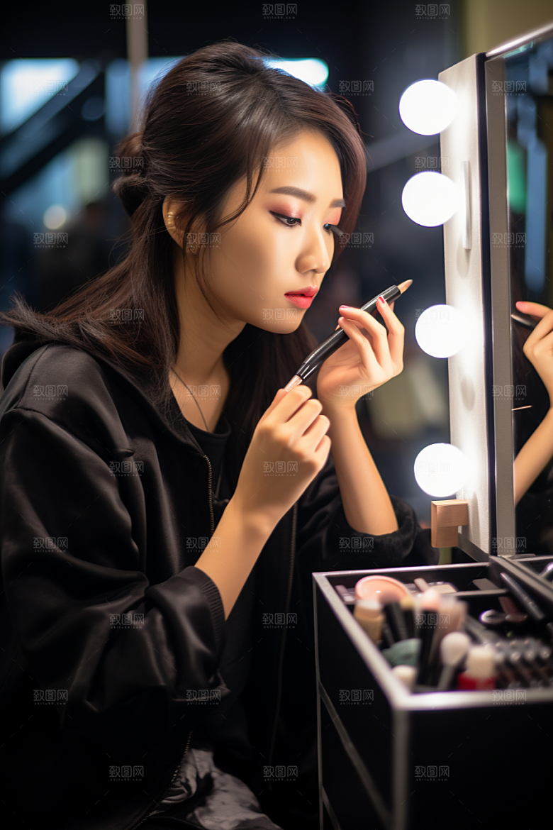 化妆人物美妆妆造肖像
