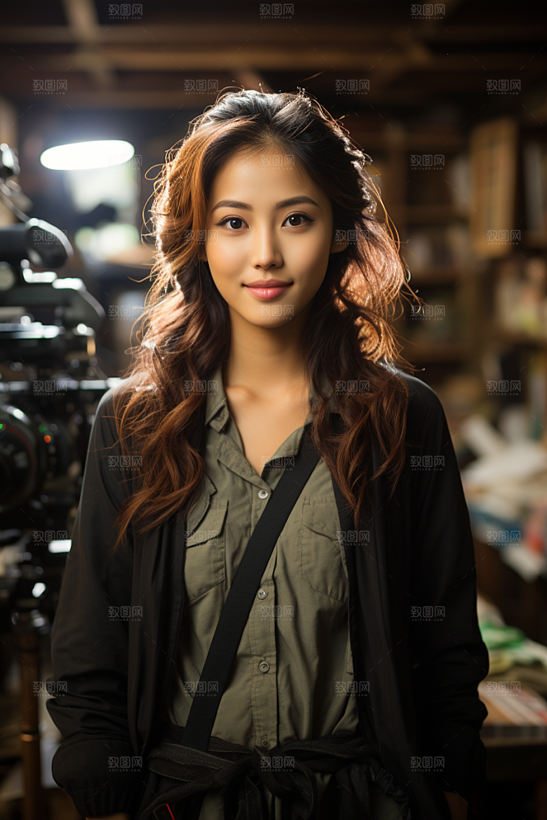 化妆人物彩妆美妆肖像