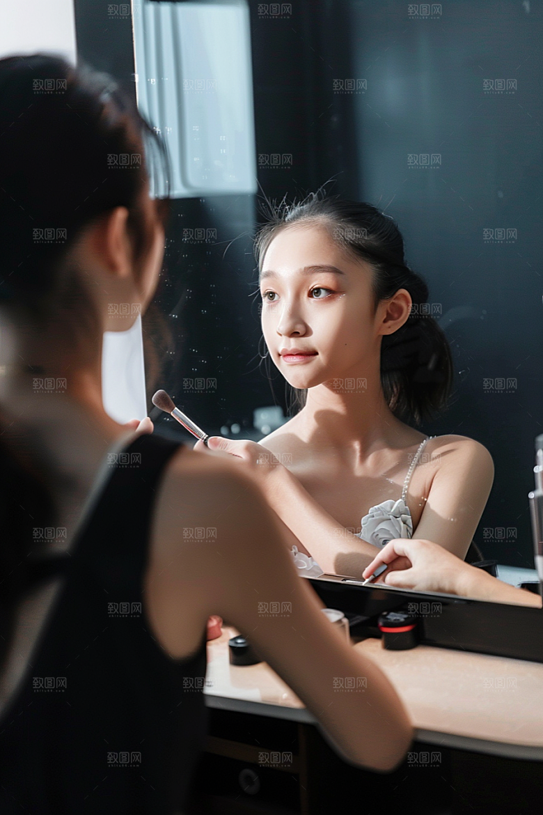 化妆人物妆感艺术肖像